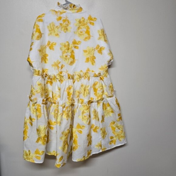Sister Jane DREAM Oversized Manhattan Floral Jacquard Dress Sz S NWT - Picture 10 of 12